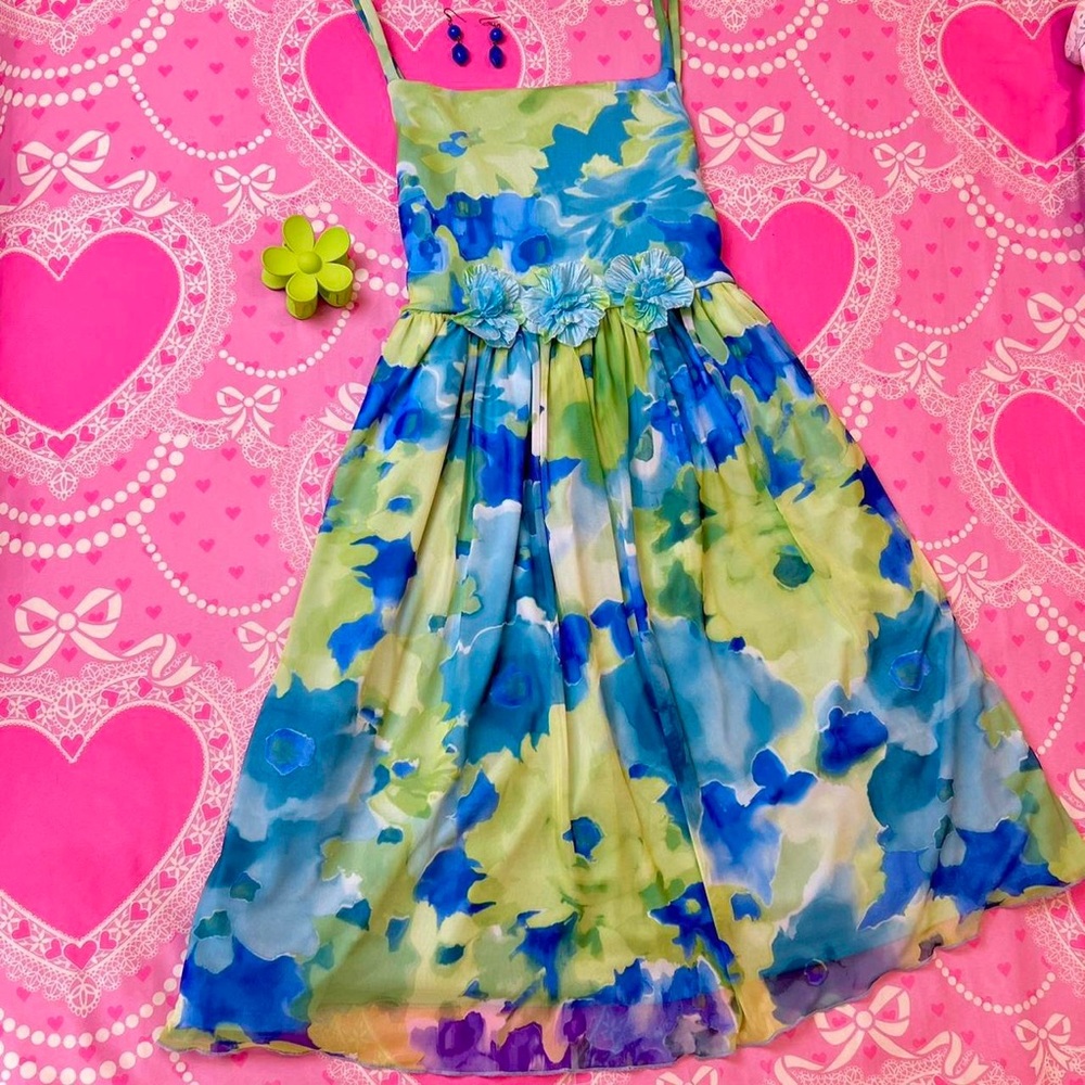 Y2K Babydoll Mini Dress (XS) main image 1
